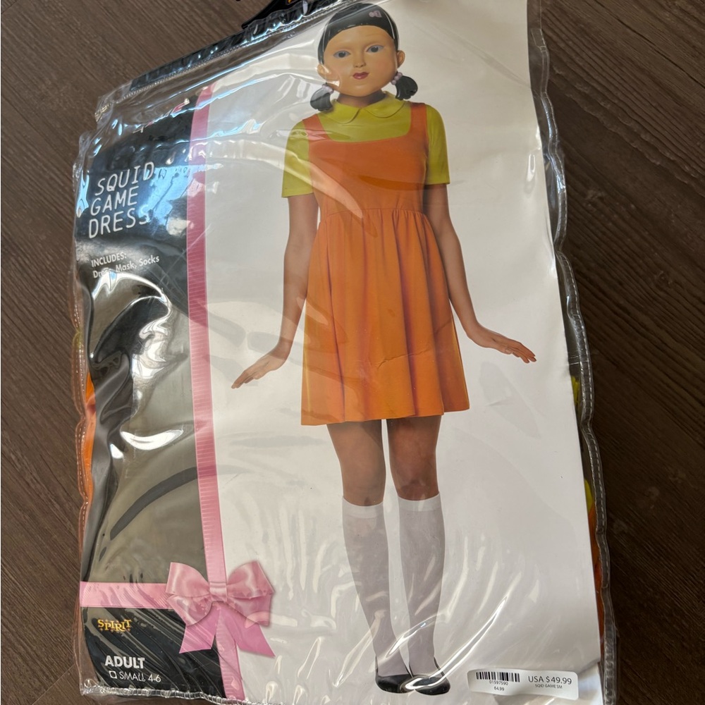 Squid Games Young Hee Doll Costume